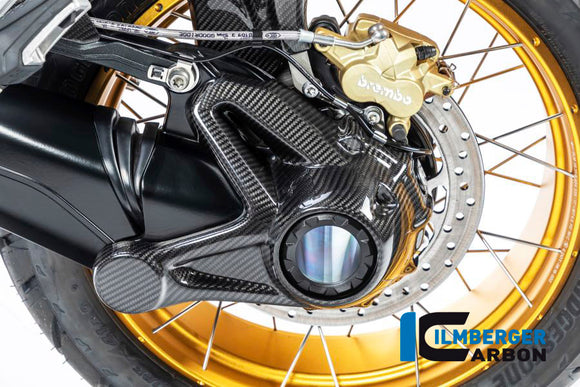 BMW R1250GS (2019-2023) Ilmberger Carbon Drive Housing Cover (With Mounting for Rear Splashguard)