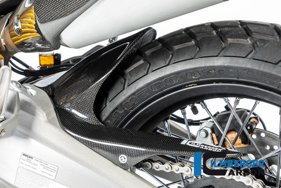 DUCATI Scrambler 1100 Tribute Pro (2022-2024) Ilmberger Carbon Rear Fender - Gloss