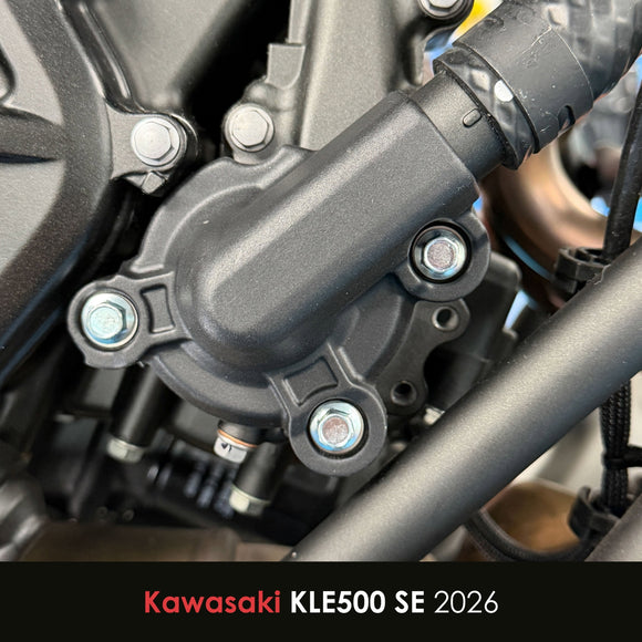 GB Racing Kawasaki Ninja 400 2018-2023 & Z400 2019-2023; Ninja 500 2024; KLE500 SE 2026 Stock Secondary Engine Cover Set
