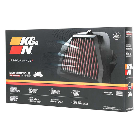 Ducati 1199 Panigale 2012 - 2015 K&N Performance Air Filter [race only hi flow version]