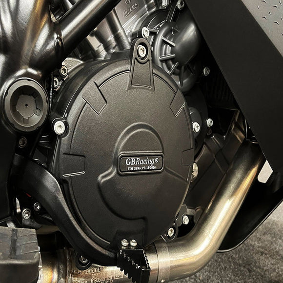 GB Racing KTM 1290(R) Super Duke 2014-2016; 1290 Super Adventure R/S 2019-2023; 1090 Adventure R 2017-2019 Stock Secondary Engine Cover Set
