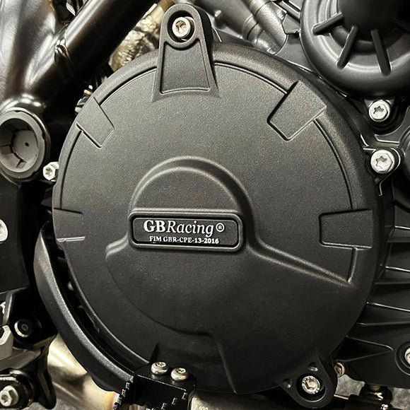 GB Racing KTM 1290(R) Super Duke 2014-2016; 1290 Super Adventure R/S 2019-2023; 1290(GT) 2017-2023; 1090 Adventure R 2017-2019 Stock Secondary Engine Cover - Clutch/Gearbox
