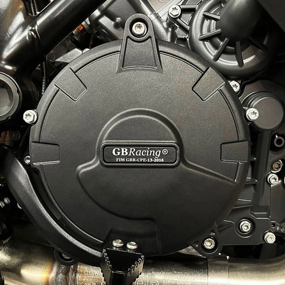 GB Racing KTM 1290(R) Super Duke 2014-2016; 1290 Super Adventure R/S 2019-2023; 1290(GT) 2017-2023; 1090 Adventure R 2017-2019 Stock Secondary Engine Cover - Clutch/Gearbox