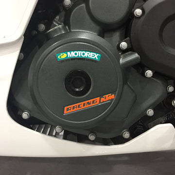 GB Racing KTM / Husqvarna RC 390 2017-2021 ; SVARTPILEN 401 & VITPILEN 401 2018-2019; SVARTPILEN 401 & VITPILEN 401 2020-2021; 390 Duke 2022-2023; RC 390 2022-2024; 390 DUKE 2016-2021 Stock Secondary Engine Cover - Alternator/Generator