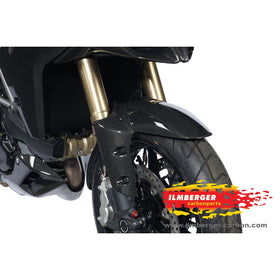 DUCATI Multistrada 1200 / S (2010-2012) Ilmberger Carbon Front Mudguard (Gloss Finish)