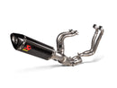 APRILIA Tuono V4 / Factory - (2021-2024) Akrapovic Track Day Titanium Link Pipe - (For use with Akrapovic Evolution full system only)