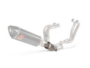 APRILIA Tuono V4 / Factory - (2021-2024) Akrapovic Track Day Titanium Link Pipe - (For use with Akrapovic Evolution full system only)
