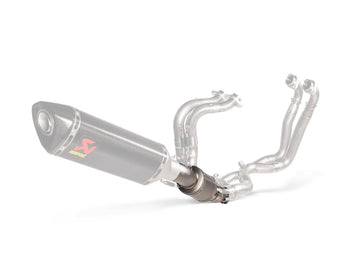 APRILIA Tuono V4 / Factory - (2021-2024) Akrapovic Track Day Titanium Link Pipe - (For use with Akrapovic Evolution full system only)