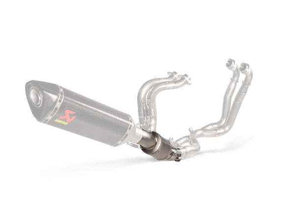 APRILIA RSV4 1100 / Factory - (2021-2024) Akrapovic Track Day Titanium Link Pipe - (For use with Akrapovic Evolution full system only)
