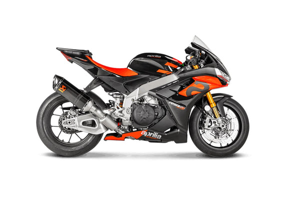 APRILIA RSV4 1100 / Factory - (2021-2024) Akrapovic Track Day Titanium Link Pipe - (For use with Akrapovic Evolution full system only)