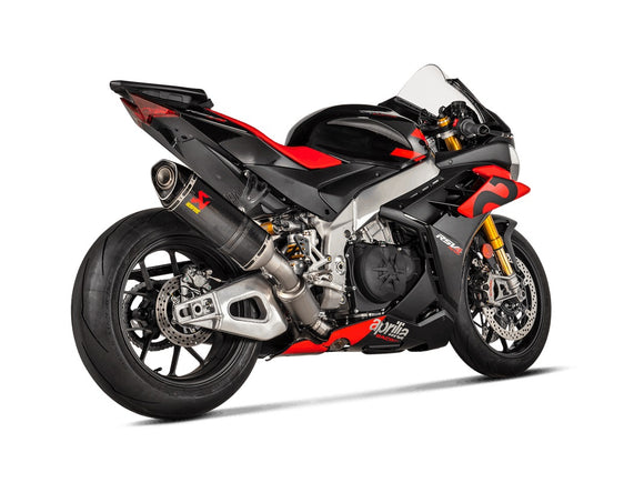 APRILIA RSV4 1100 / Factory - (2021-2024) Akrapovic Track Day Titanium Link Pipe - (For use with Akrapovic Evolution full system only)