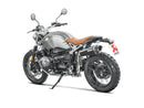 BMW RNineT (1200cc) - (2021-2023) Akrapovic High Level Titanium Link Pipe - Includes Carbon Heat Shields