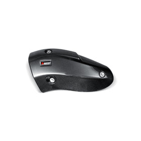 DUCATI Hypermotard 821 - (2013-2015) Akrapovic Stainless Link Pipe With Cat Conv. And Carbon Heat Shield (To Be Fitted with S-D8SO1 Slip-On Kit)