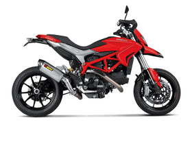 DUCATI Hyperstrada 821 - (2013-2015) Akrapovic Titanium Link Pipe Without Cat Conv. (To Be Fitted with S-D8SO1 Slip-On Kit)