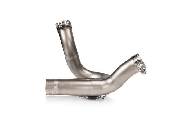 DUCATI Monster / Plus / SP - (2021-2024) Akrapovic Stainless De-Cat Link Pipe (To Be Fitted with S-D9SO17-HCQT Slip-On Kit)