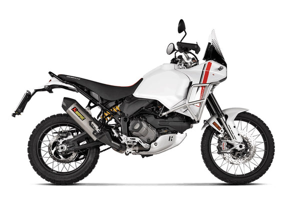 DUCATI DesertX - (2022-2024) Akrapovic Stainless De-Cat Link Pipe (To Be Fitted with S-D9SO19-HJAT Slip-On Kit)