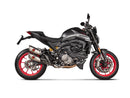 DUCATI Monster / Plus / SP - (2021-2024) Akrapovic Stainless De-Cat Link Pipe (To Be Fitted with S-D9SO17-HCQT Slip-On Kit)