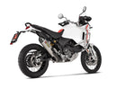 DUCATI DesertX - (2022-2024) Akrapovic Stainless De-Cat Link Pipe (To Be Fitted with S-D9SO19-HJAT Slip-On Kit)