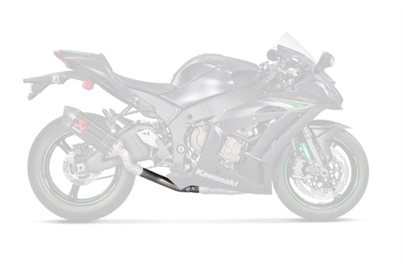 KAWASAKI ZX-10R / RR - (2016-2020) Akrapovic Optional De-Cat Link Pipe - Refuelling Recommended With This Part