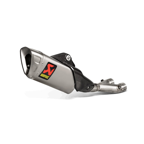 YAMAHA YZF-R1 / M - (2020-2026) Akrapovic Titanium De-Cat Link Pipe - Use with Slip-on S-Y10SO18-HAPLT (RE-FUELLING MAP REQUIRED)