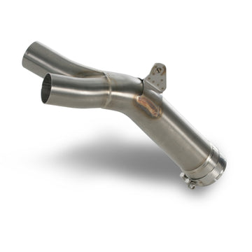 YAMAHA YZF-R1 - (2004-2006) Akrapovic Optional Y Piece - Eliminates Cat. Converter for use with slip on silencers
