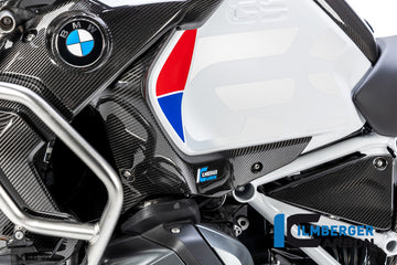BMW R1250GS Adventure (2019-2023) Ilmberger Carbon Airventcover on Tank (Left)