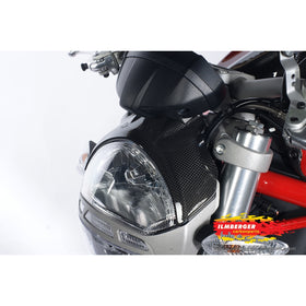 DUCATI Monster 1100 / S (2009-2010) Ilmberger Carbon Headlight Cover