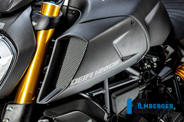 DUCATI Diavel 1260 (2019-2022) Ilmberger Carbon Airtube Cover Left Side - Matt Finish