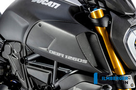 DUCATI Diavel 1260 (2019-2022) Ilmberger Carbon Airtube Cover Right Side - Matt Finish