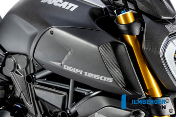DUCATI Diavel 1260 (2019-2022) Ilmberger Carbon Airtube Cover Right Side - Matt Finish