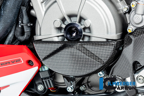 DUCATI Streetfighter V2 (2021-2024) Ilmberger Carbon Alternator Cover (Gloss Finish)