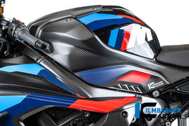 BMW M1000RR (2025-2026) Ilmberger Matt Carbon Tank Side Panel (Left Hand - Full Version)