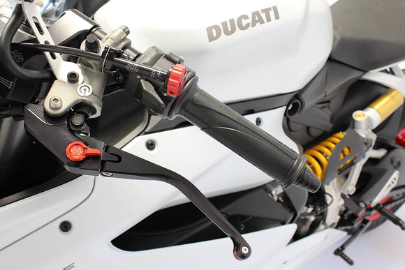 Ducati 899 Panigale Gilles MPL Adjustable Clutch Lever - Black