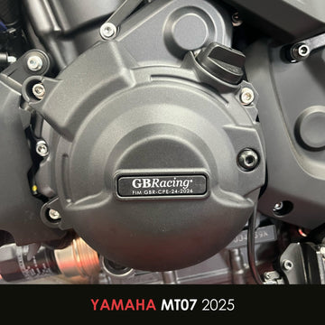 GB Racing Yamaha MT-07 MT-07 AMT 2025-2026; Ténéré 700 700 Rally 2025-2026 & World Raid 2026; MT-07 Tracer + GT 2026; YZF-R7 2026 Stock Secondary Engine Cover Set