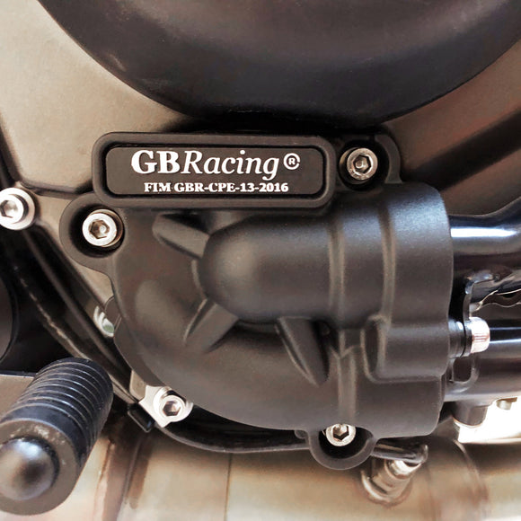 GB Racing Yamaha MT-07 FZ-07 2014-2024; Ténéré 700 Rally Explore Extreme 2019-2024; MT-07 Tracer 2014-2024; YZF-R7 2022-2025; Ténéré 700 World Raid & World Rally 2022-2025; XSR700 2014-2025 Stock Secondary Engine Cover - Water Pump