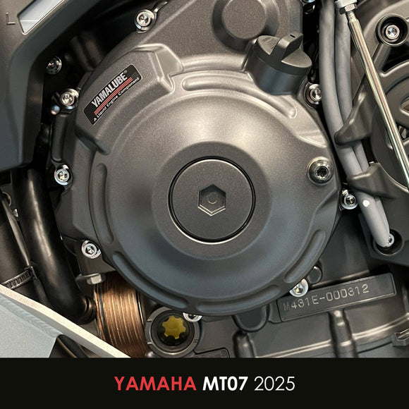 GB Racing Yamaha MT-07 MT-07 AMT 2025-2026; Ténéré 700 700 Rally 2025-2026 & World Raid 2026; MT-07 Tracer + GT 2026; YZF-R7 2026 Stock Secondary Engine Cover - Alternator/Generator