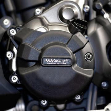 GB Racing Yamaha Ténéré 700 Rally Explore Extreme 2019-2024; MT-07 Tracer 2014-2024; MT-07 FZ-07 2014-2024; YZF-R7 2022-2025; Ténéré 700 World Raid & World Rally 2022-2025; XSR700 2014-2025 Stock Secondary Engine Cover - Alternator/Generator
