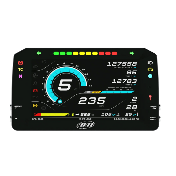 AiM MXPS for Suzuki GSX-R1000 (2017-2022) Dash Logger