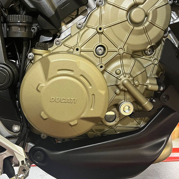 GB Racing Ducati Multistrada V4 V4 S V4 S Grand Tour V4 Rally V4 Pikes Peak 2022-2026 Stock Secondary Engine Cover - Clutch/Gearbox