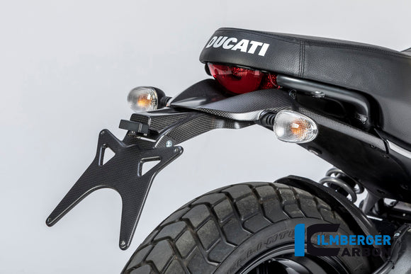 DUCATI Scrambler Sixty2 (400cc) (2016-2021) Ilmberger Upper numberplate holder - Matt