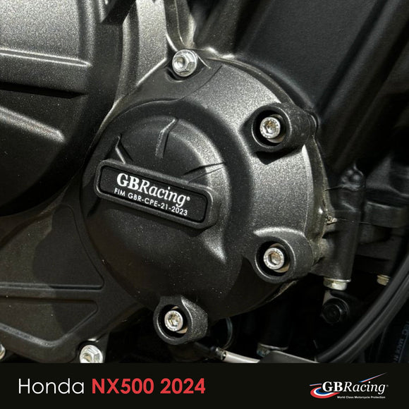 GB Racing Honda CBR500 & CB500F/X 2013-2018; CBR500R & CB500F/X 2019-2026; NX500 ADVENTURE SPORT 2024-2026 Stock Secondary Engine Cover - Pulse/Timing