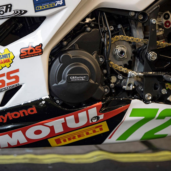 GB Racing Kawasaki Ninja 400 2018-2023 & Z400 2019-2023; Ninja 500 2024; KLE500 SE 2026 Stock Secondary Engine Cover - Alternator/Generator