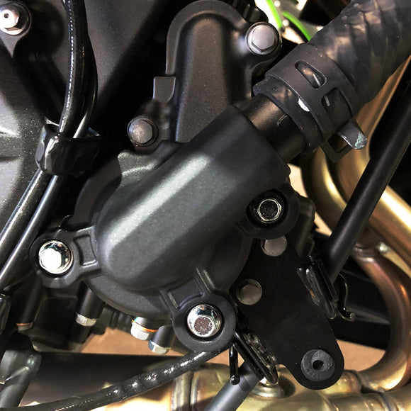 GB Racing Kawasaki Ninja 400 2018-2023 & Z400 2019-2023; Ninja 500 2024; KLE500 SE 2026 Stock Secondary Engine Cover - Water Pump