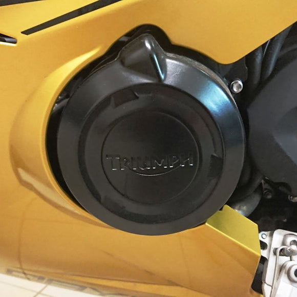 GB Racing Triumph Daytona 675R 2011-2012; Street Triple (R) 2011-2012; Street Triple (R) 2013-2016 Stock Secondary Engine Cover - Alternator/Generator