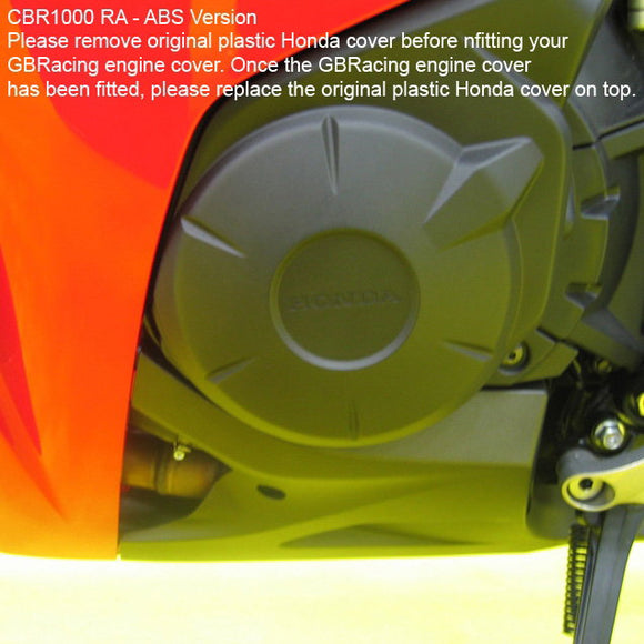 GB Racing Honda CBR1000RR Fireblade & Fireblade SP 2008-2016 Kit Secondary Engine Cover - Alternator/Generator