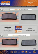 APRILIA RSV4 1100 RACING FACTORY ABS (19-21) DNA PERFORMANCE AIR FILTER-3