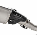 BMW M1000RR - (2021-2026) Akrapovic Optional Carbon Fibre Heat Shield (For Use With Akrapovic Full Systems)