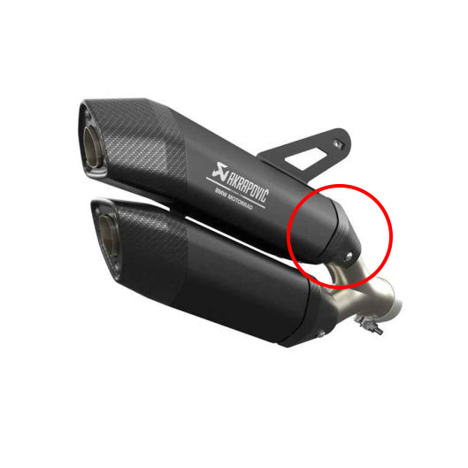 BMW R1300GS - (2023-2026) Akrapovic BMW First Fit Exhaust Replacement Upper Carbon Heatshield