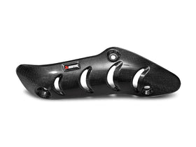 DUCATI Monster 1200 / S - (2017-2021) Akrapovic Optional Carbon Fibre Heat Shield With Fitting Assembly To Replace OE Heat Shield