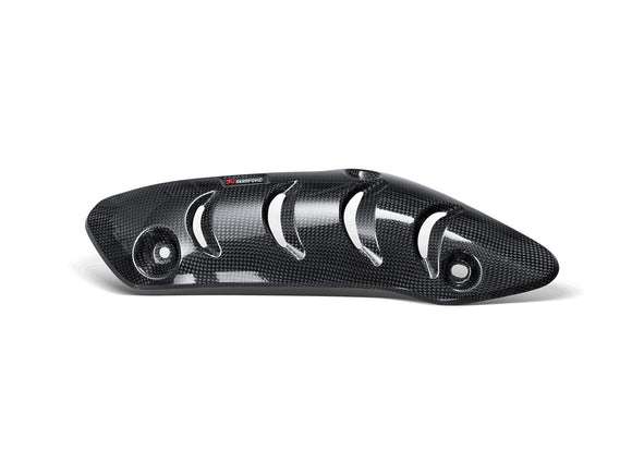 DUCATI Monster 1200 R - (2016-2020) Akrapovic Optional Carbon Fibre Heat Shield With Fitting Assembly To Replace OE Heat Shield